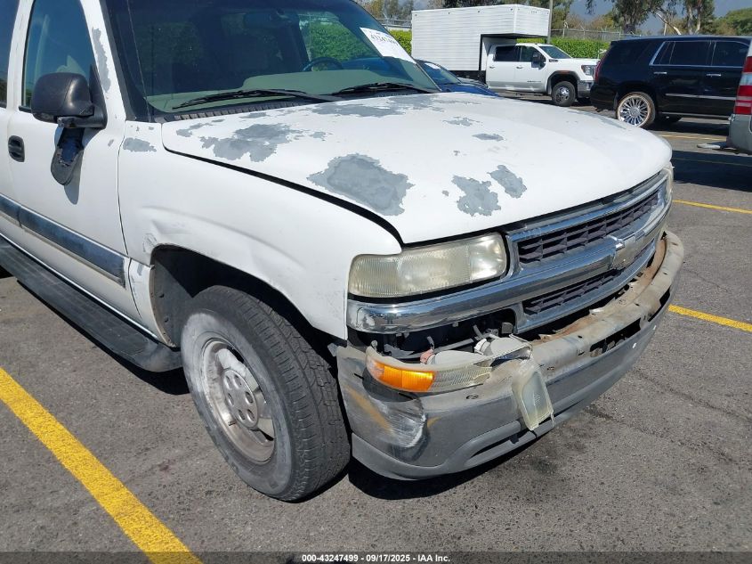 2002 Chevrolet Suburban 1500 Ls VIN: 1GNEC16T72J106650 Lot: 43247499