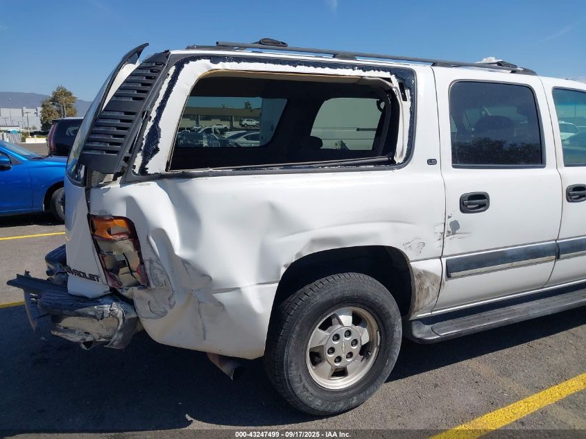 2002 Chevrolet Suburban 1500 Ls VIN: 1GNEC16T72J106650 Lot: 43247499