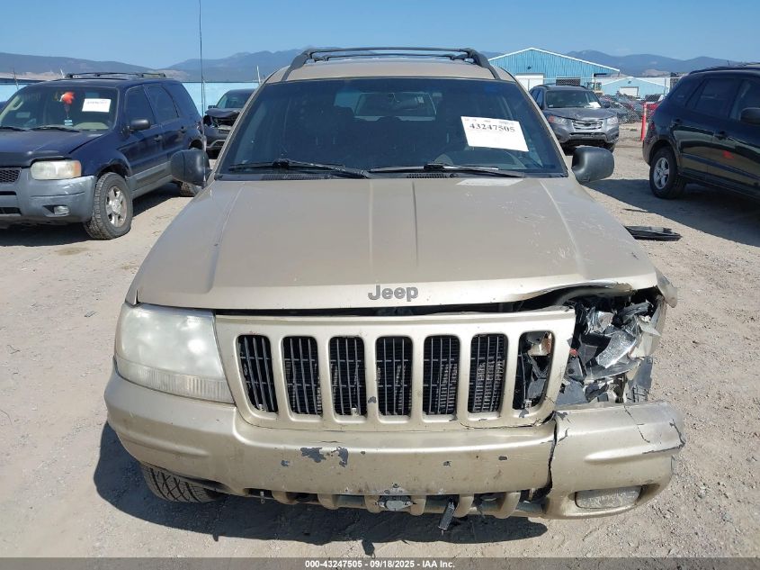 2000 Jeep Grand Cherokee Limited VIN: 1J4GW58N1YC242326 Lot: 43247505