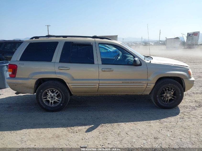 2000 Jeep Grand Cherokee Limited VIN: 1J4GW58N1YC242326 Lot: 43247505