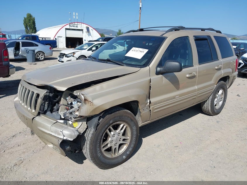 1J4GW58N1YC242326 2000 JEEP GRAND CHEROKEE photo no. 2