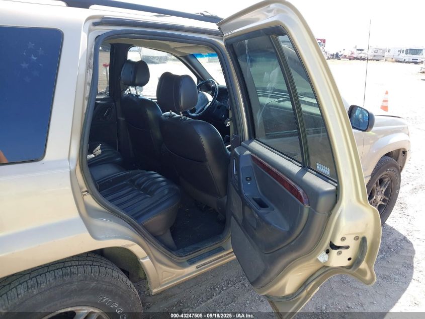 2000 Jeep Grand Cherokee Limited VIN: 1J4GW58N1YC242326 Lot: 43247505