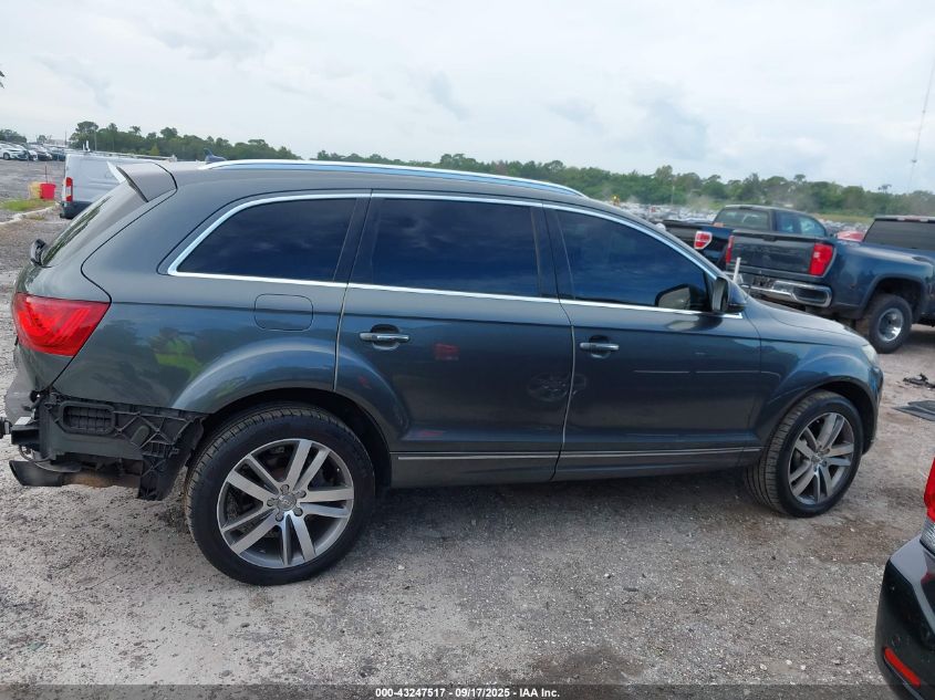 2015 Audi Q7 3.0T Premium VIN: WA1LGAFE9FD011947 Lot: 43247517