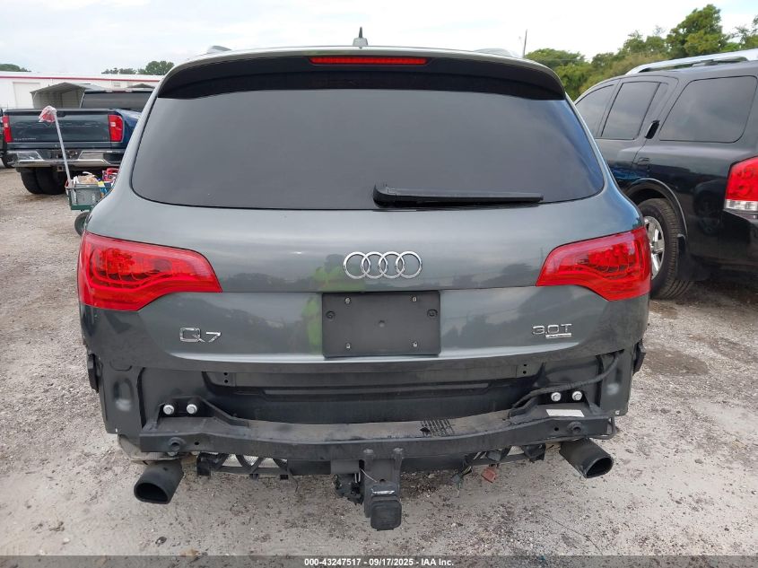 2015 Audi Q7 3.0T Premium VIN: WA1LGAFE9FD011947 Lot: 43247517