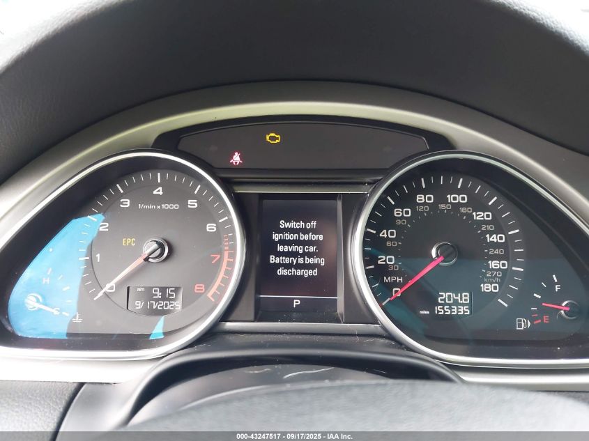 2015 Audi Q7 3.0T Premium VIN: WA1LGAFE9FD011947 Lot: 43247517