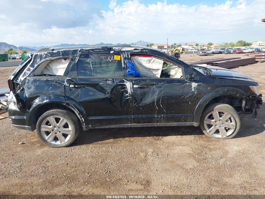 2017 Dodge Journey Sxt VIN: 3C4PDCBG8HT581261 Lot: 43247526