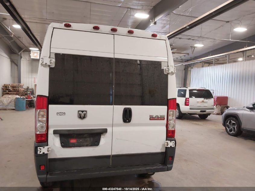 2017 Ram Promaster 2500 High Roof 159 Wb VIN: 3C6TRVDG3HE522042 Lot: 43247540