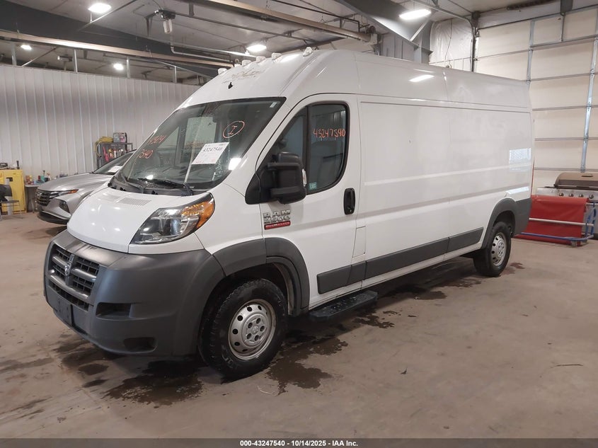 3C6TRVDG3HE522042 2017 RAM PROMASTER CITY photo no. 2