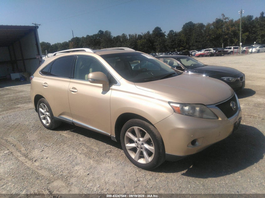 2010 Lexus Rx 350 beige other gasoline 2T2ZK1BA8AC033067 photo #1