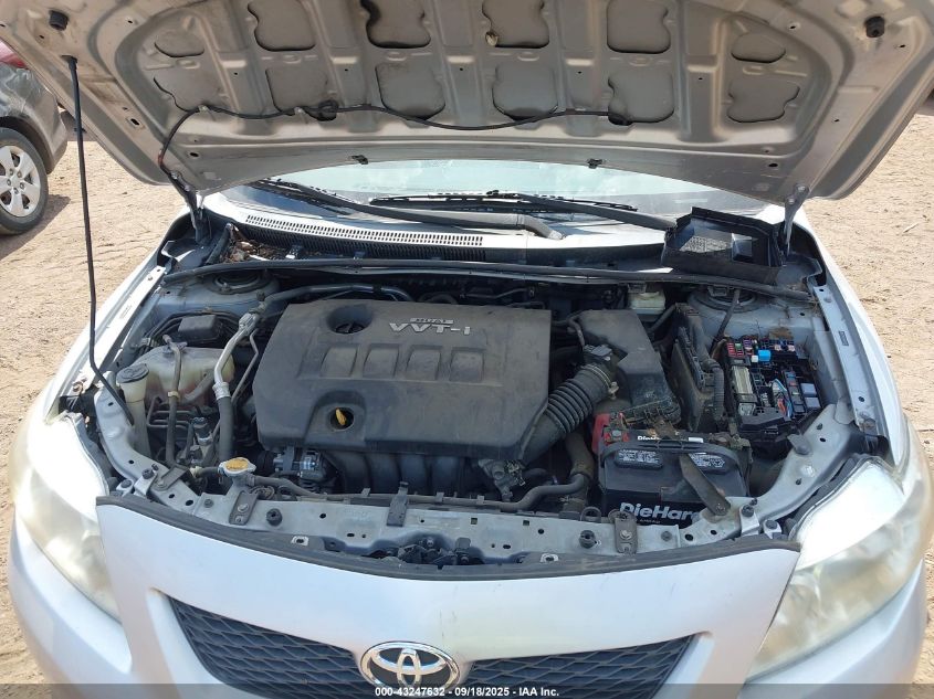 2010 Toyota Corolla Le VIN: 2T1BU4EE1AC321321 Lot: 43247632