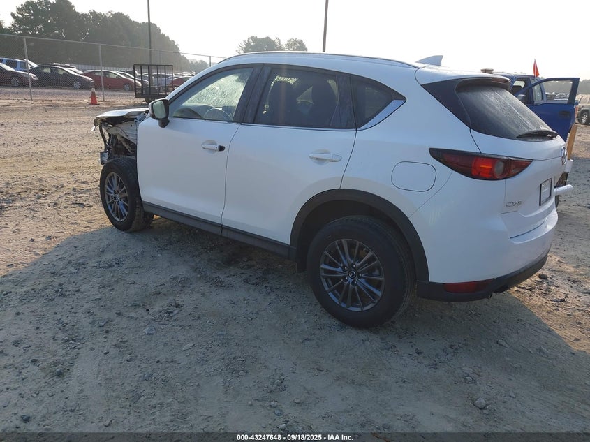 2020 Mazda Cx-5 2.5 Touring White Lot 111043247648 Vin JM3KFACM4L0743204