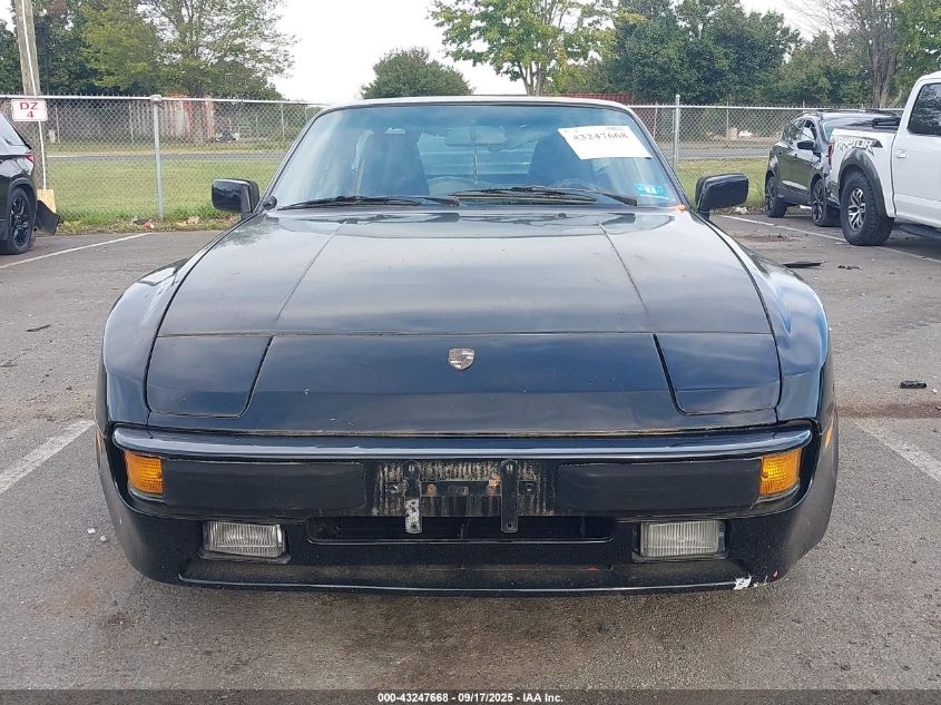 1985 Porsche 944 VIN: WP0AA0945FN451668 Lot: 43247668