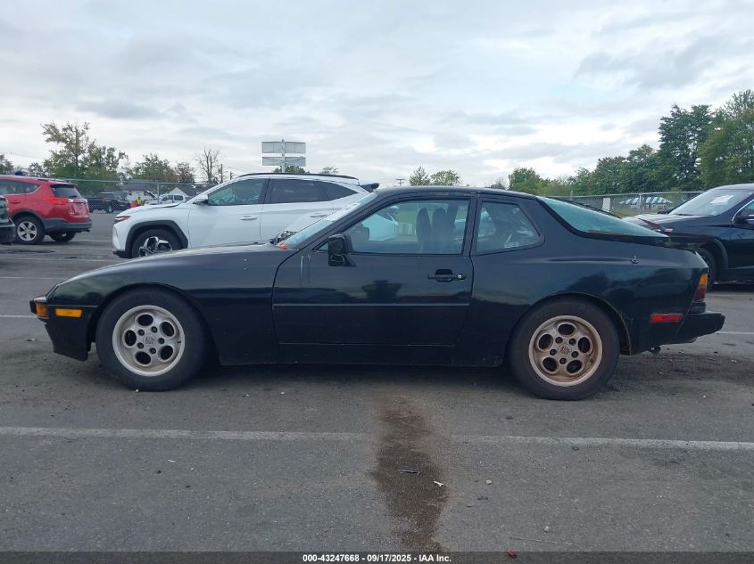 1985 Porsche 944 VIN: WP0AA0945FN451668 Lot: 43247668