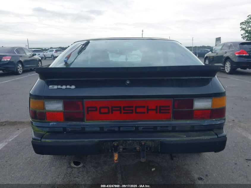 1985 Porsche 944 VIN: WP0AA0945FN451668 Lot: 43247668