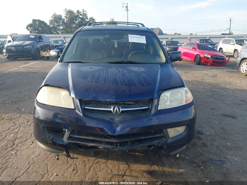 2003 Acura Mdx VIN: 2HNYD18243H543106 Lot: 43247673