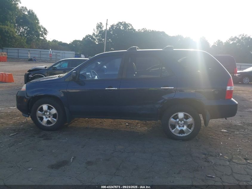2003 Acura Mdx VIN: 2HNYD18243H543106 Lot: 43247673