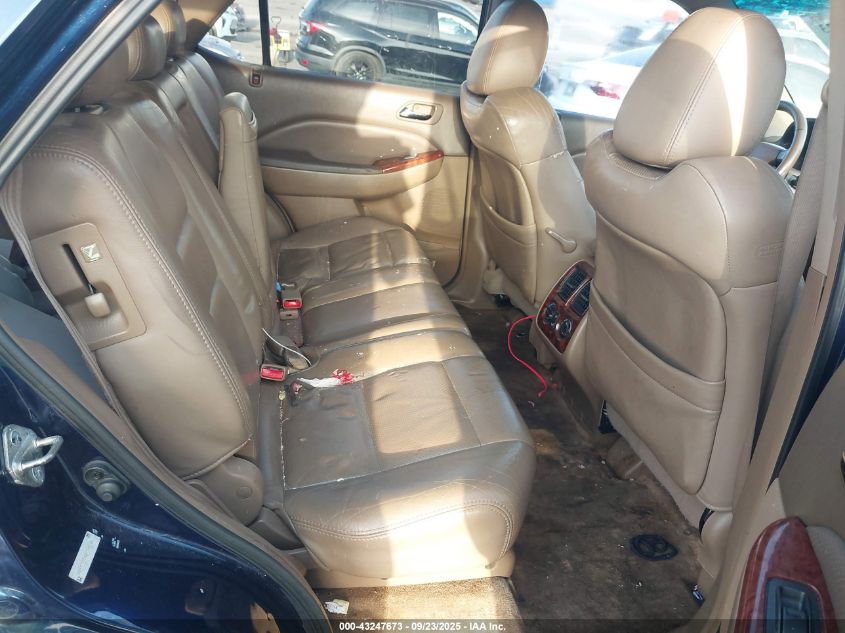 2003 Acura Mdx VIN: 2HNYD18243H543106 Lot: 43247673