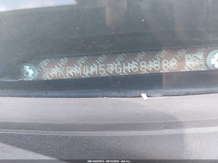 2016 Honda Cr-V Ex VIN: 2HKRM4H57GH681886 Lot: 43247674