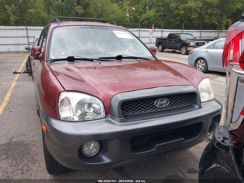 2002 Hyundai Santa Fe VIN: BRITTANYRICHARDS Lot: 43247701