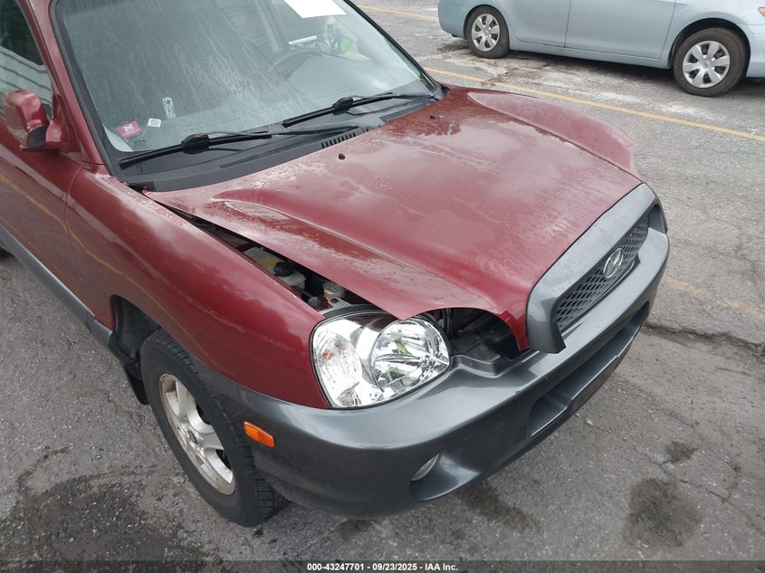 2002 Hyundai Santa Fe VIN: BRITTANYRICHARDS Lot: 43247701