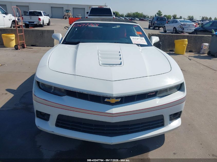 2015 Chevrolet Camaro 2Ss VIN: 2G1FK3DJ0F9222280 Lot: 43247764