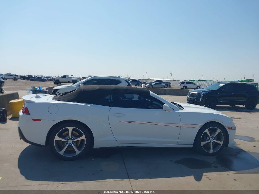 2015 Chevrolet Camaro 2Ss VIN: 2G1FK3DJ0F9222280 Lot: 43247764