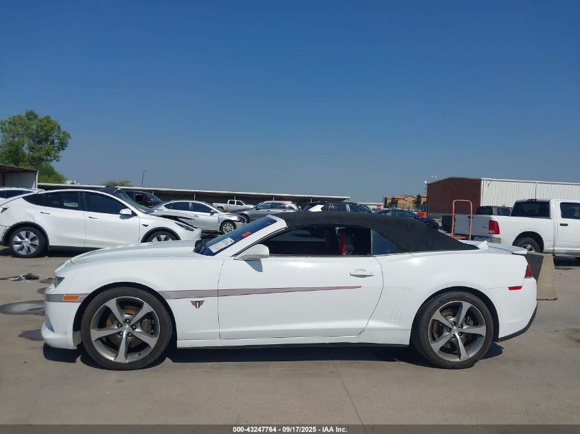 2015 Chevrolet Camaro 2Ss VIN: 2G1FK3DJ0F9222280 Lot: 43247764