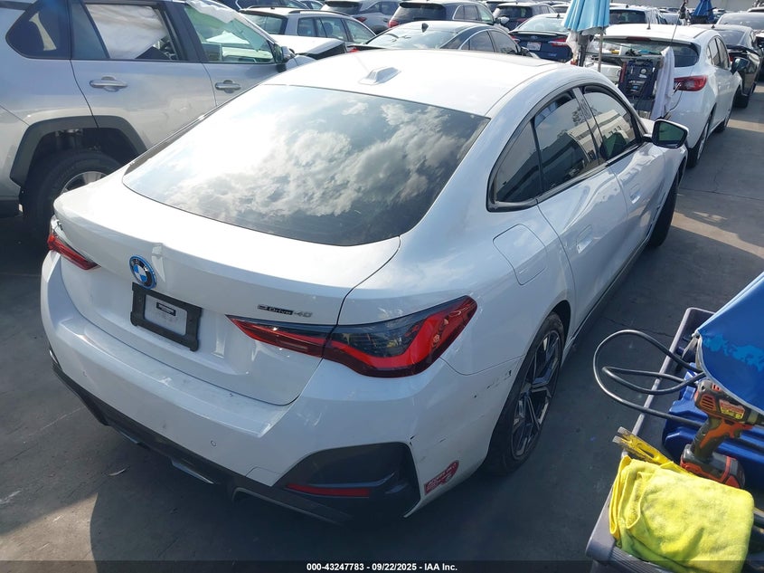 2022 BMW I4 EDRIVE40 - WBY73AW03NFN09831