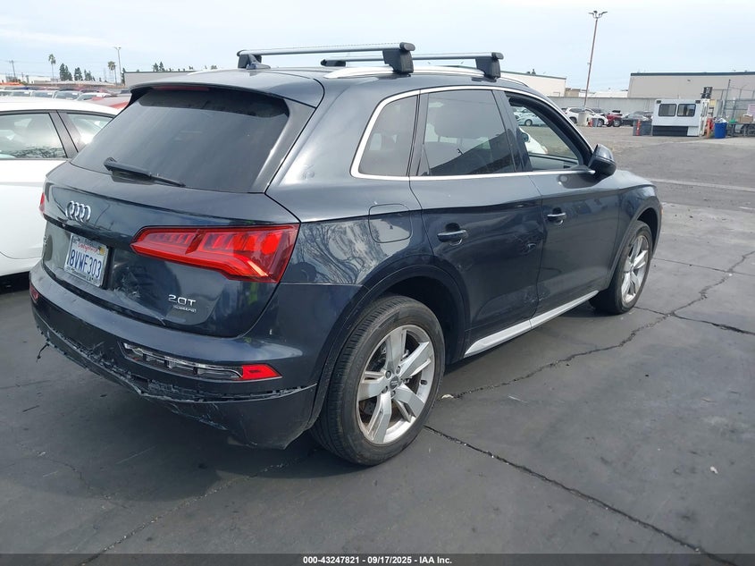 2018 AUDI Q5 2.0T TECH PREMIUM - WA1BNAFY8J2042297