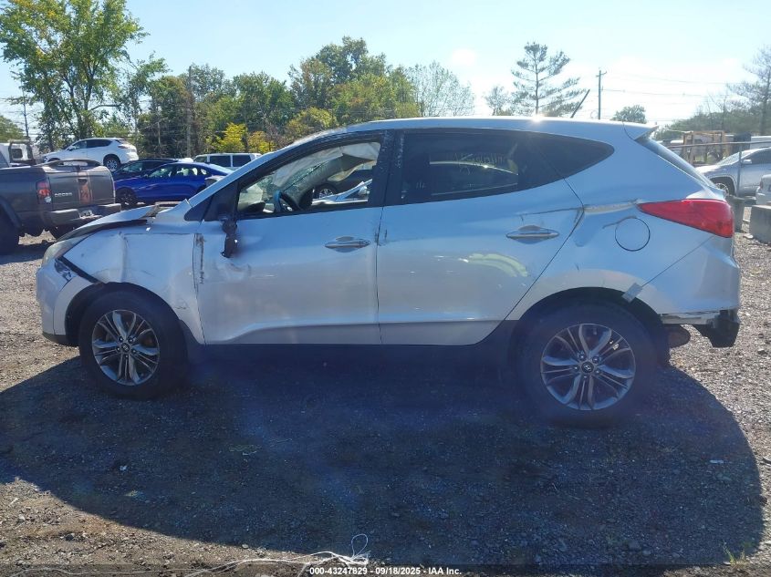 2014 Hyundai Tucson Gls VIN: KM8JTCAF2EU824383 Lot: 43247829