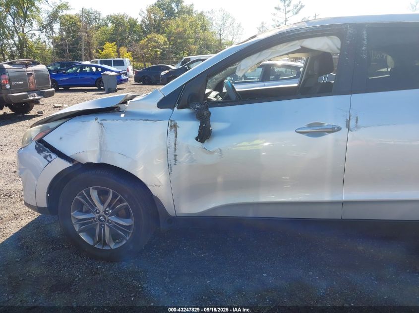 2014 Hyundai Tucson Gls VIN: KM8JTCAF2EU824383 Lot: 43247829