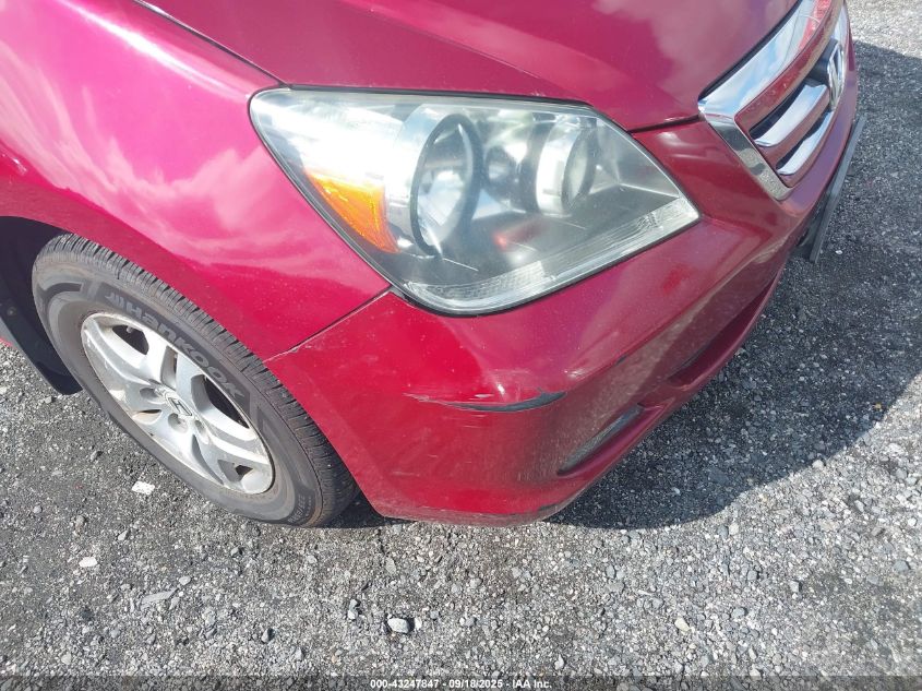 2005 Honda Odyssey Ex-L VIN: 5FNRL386X5B023433 Lot: 43247847