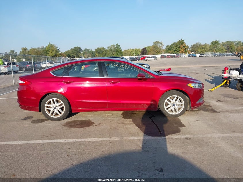2013 Ford Fusion Se VIN: 3FA6P0H7XDR308618 Lot: 43247871