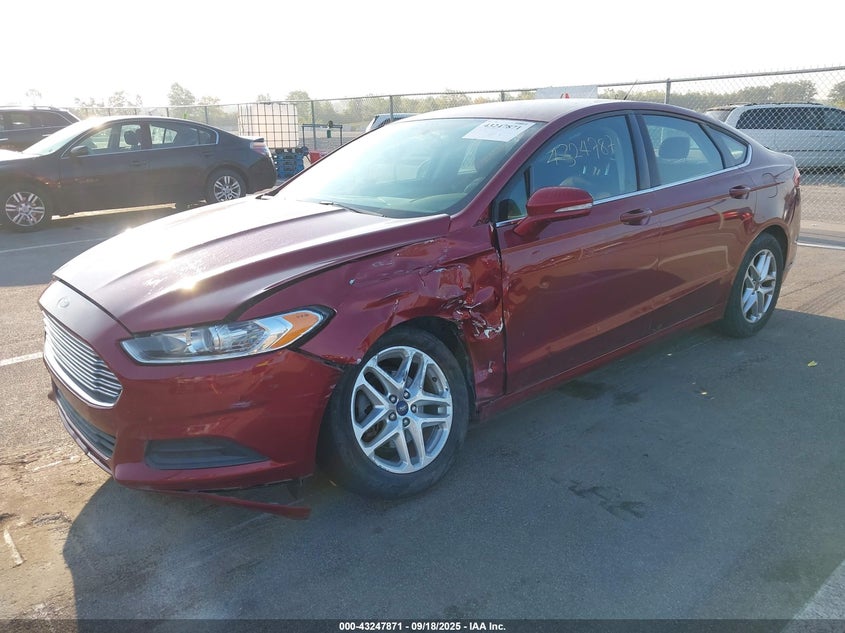 2013 Ford Fusion Se VIN: 3FA6P0H7XDR308618 Lot: 43247871