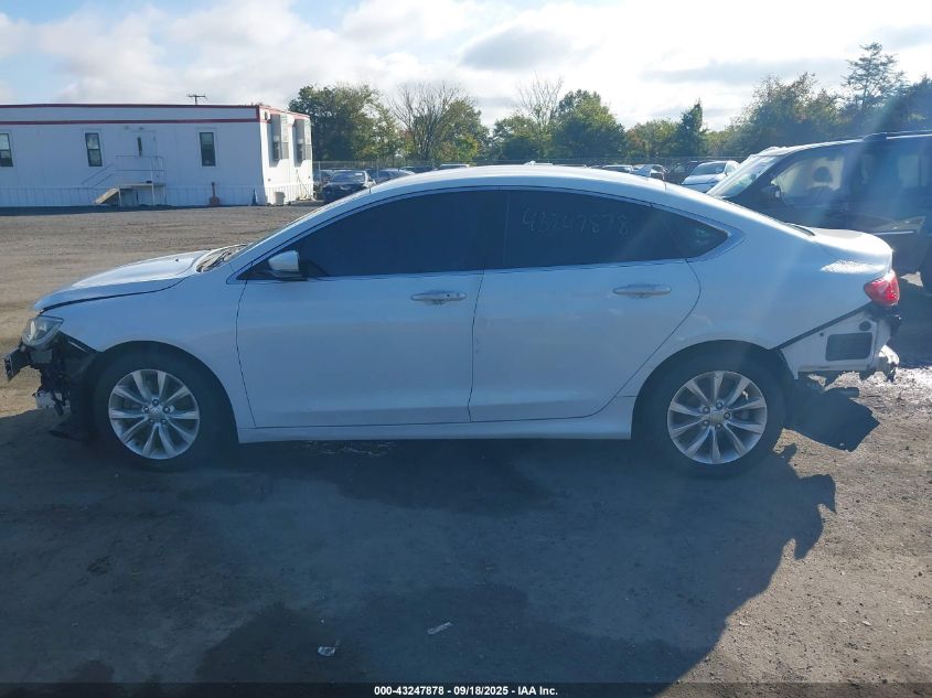 2015 Chrysler 200 C VIN: 1C3CCCCG5FN653907 Lot: 43247878