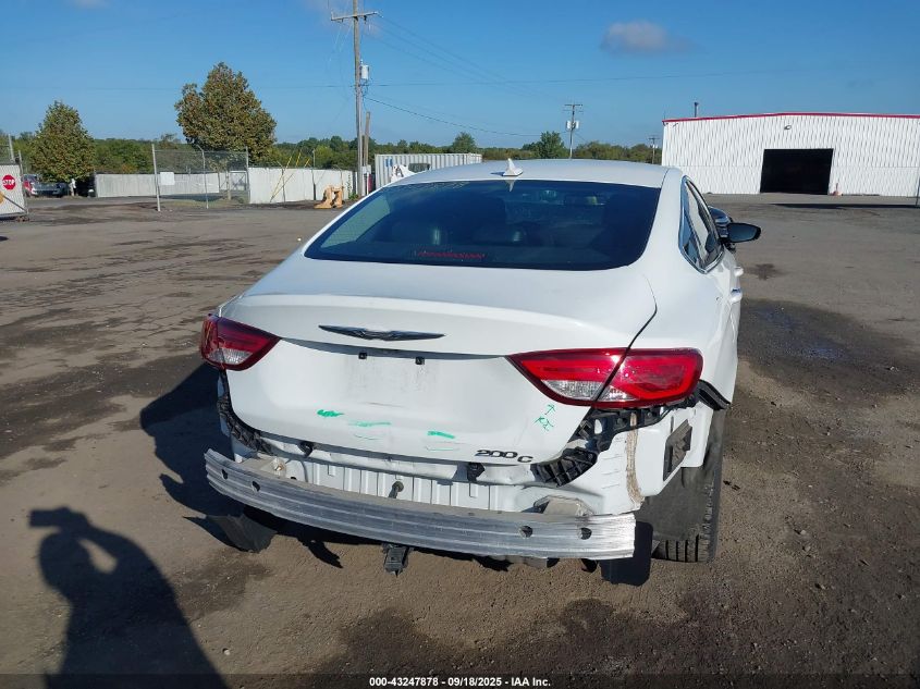 2015 Chrysler 200 C VIN: 1C3CCCCG5FN653907 Lot: 43247878