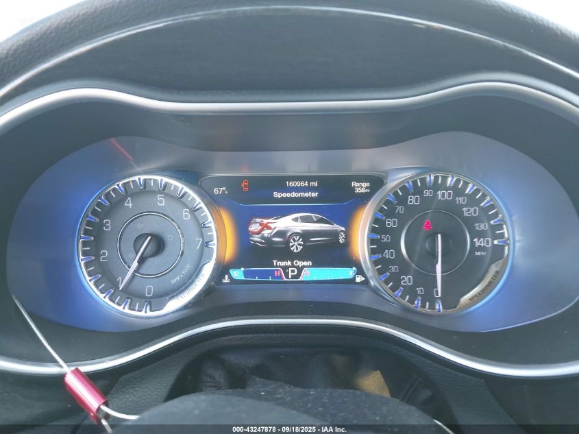 2015 Chrysler 200 C VIN: 1C3CCCCG5FN653907 Lot: 43247878