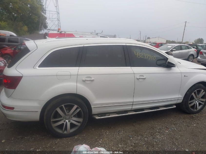 2015 Audi Q7 3.0T Premium VIN: WA1LGAFE7FD020226 Lot: 43247900