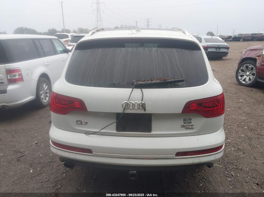 2015 Audi Q7 3.0T Premium VIN: WA1LGAFE7FD020226 Lot: 43247900