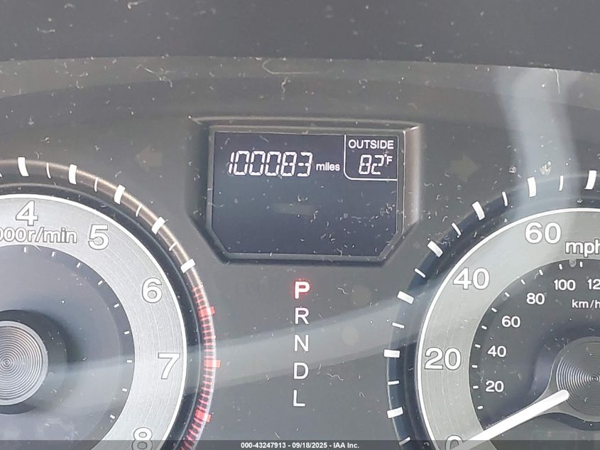 2012 Honda Odyssey Ex-L VIN: 5FNRL5H62CB104659 Lot: 43247913