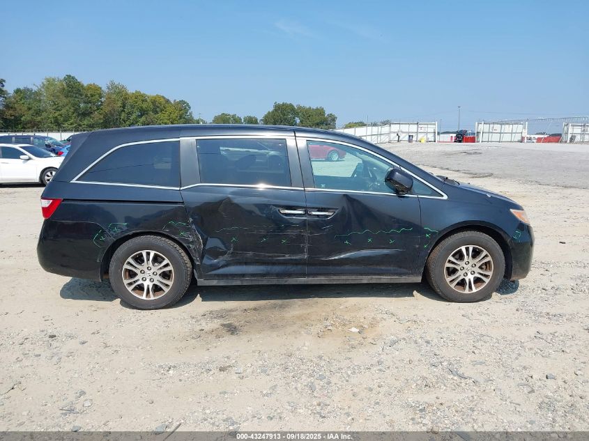 2012 Honda Odyssey Ex-L VIN: 5FNRL5H62CB104659 Lot: 43247913