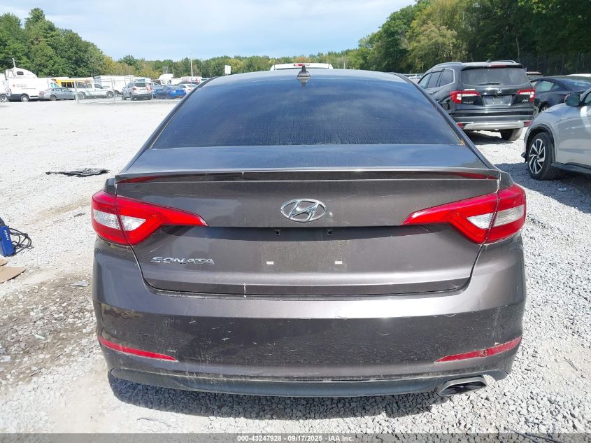 2017 Hyundai Sonata VIN: 5NPE24AF7HH457607 Lot: 43247928