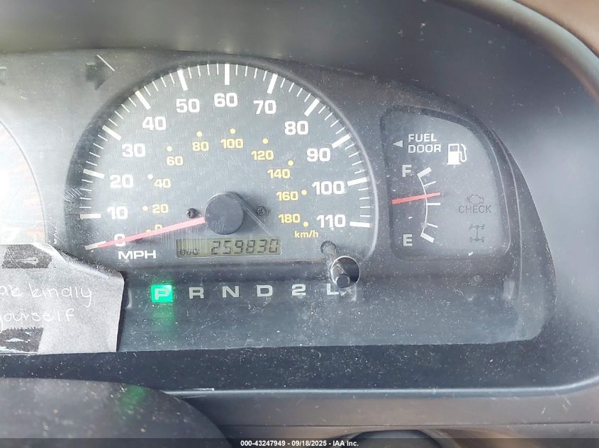 1999 Toyota 4Runner VIN: JT3GN86RXX0126191 Lot: 43247949