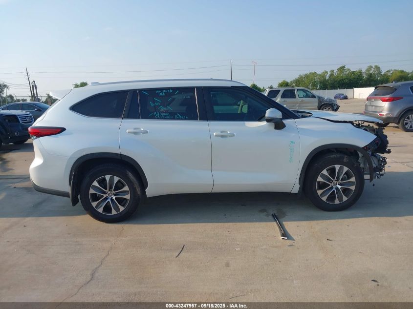 2023 Toyota Highlander Xle VIN: 5TDKDRBH5PS006405 Lot: 43247957