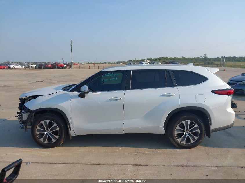 2023 Toyota Highlander Xle VIN: 5TDKDRBH5PS006405 Lot: 43247957