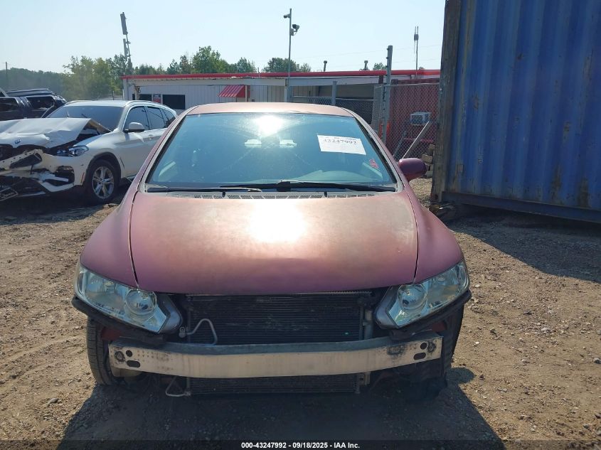 2009 Honda Civic Lx VIN: 2HGFA16559H547680 Lot: 43247992