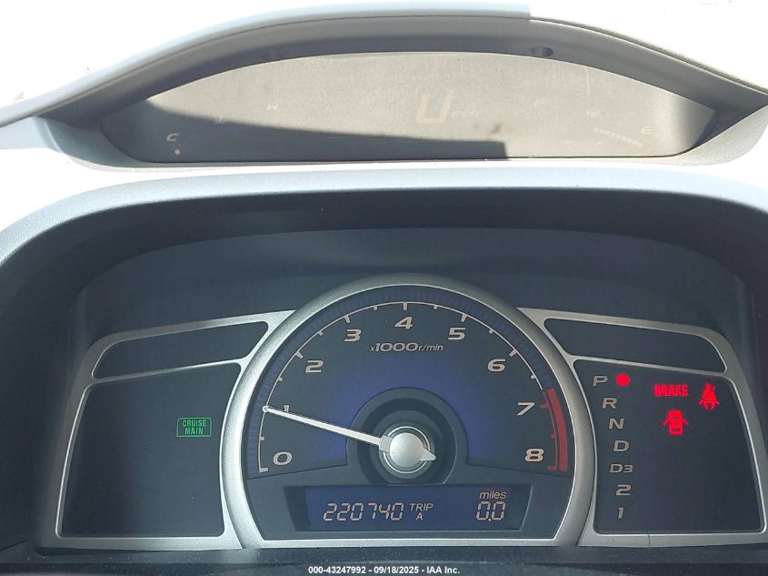 2009 Honda Civic Lx VIN: 2HGFA16559H547680 Lot: 43247992