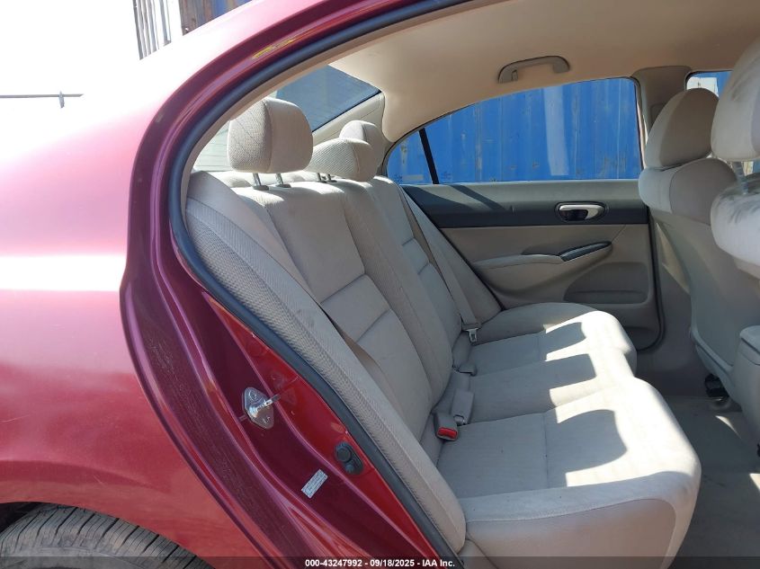 2009 Honda Civic Lx VIN: 2HGFA16559H547680 Lot: 43247992