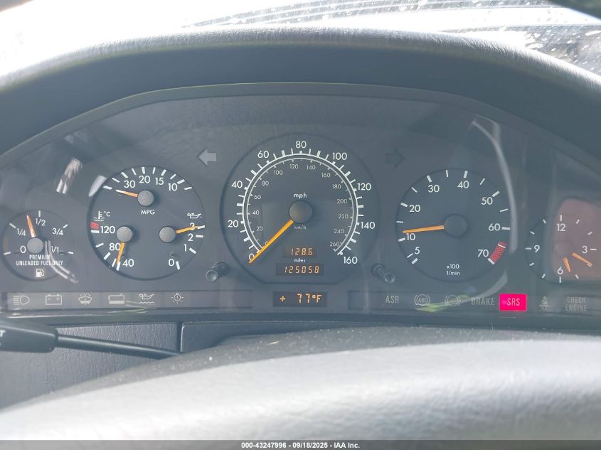 1997 Mercedes-Benz S 320 Base Lwb VIN: WDBGA33G7VA335861 Lot: 43247996