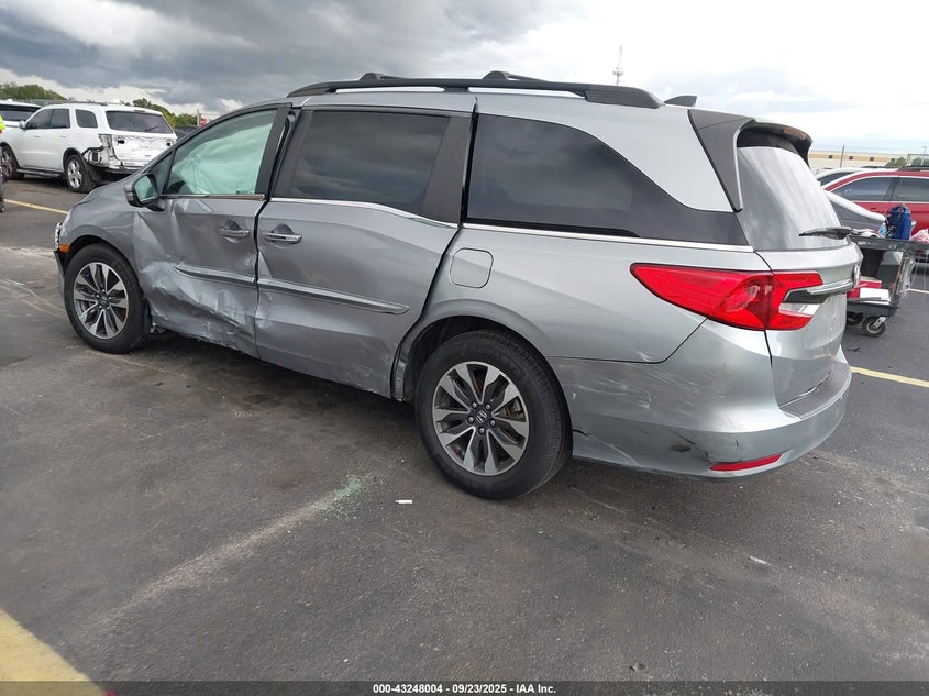 5FNRL6H73NB001719 2022 HONDA ODYSSEY photo no. 3
